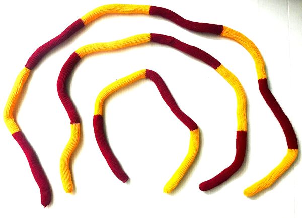 UNEQUAL & EQUAL ROPES MAGIC (WOOLEN & MAGNETIC) 4 EROPE