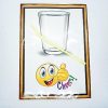 ANIMATED DRINK GLASS PICTURE MAGIC TRICK / JUICE PICTURE MAGIC / JUICE DRINKING POSTER MAGIC. 7 animate drink3