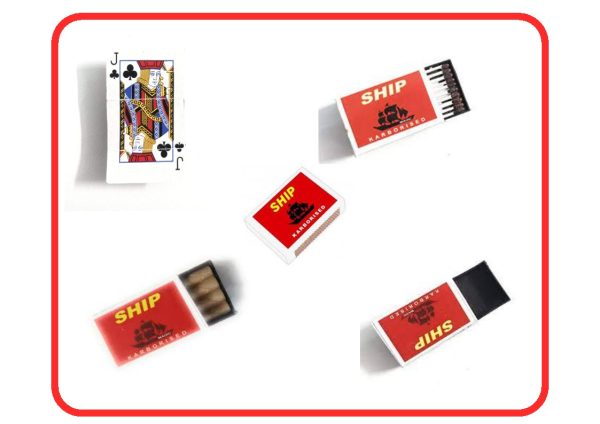 Amazing Card To Matchbox Combo Magic Trick. 4 card to matchbox00