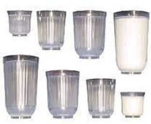 Diminishing Milk Glass / Vanishing Milk. 4 diminishing milk glass set of 4 glass stage magic tricks r s original