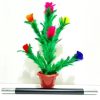 MAGIC WAND TO FLOWER ON POT (ECONOMY) / MAGIC STICK TO FLOWER (MULTI COLOR) 7 wand to flower