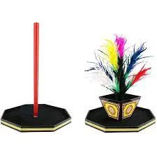 wand to flower in tray