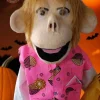 Ventriloquism talking doll / Puppet (Monkey) (Fur Cloth) // Ventriloquist Monkey Doll (Export Quality). 8 doll 3