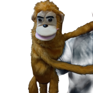 talking monkey puppet