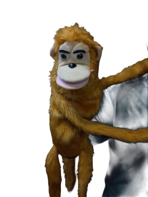 talking monkey puppet