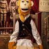 Monkey Puppet (large) / Ventriloquism Monkey / Talking Doll Monkey (Economy) 8 L. monkey 1