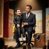 Ventriloquism Talking Doll (Small Size)/ Talking Doll Man Figure 6 doll 5 converted