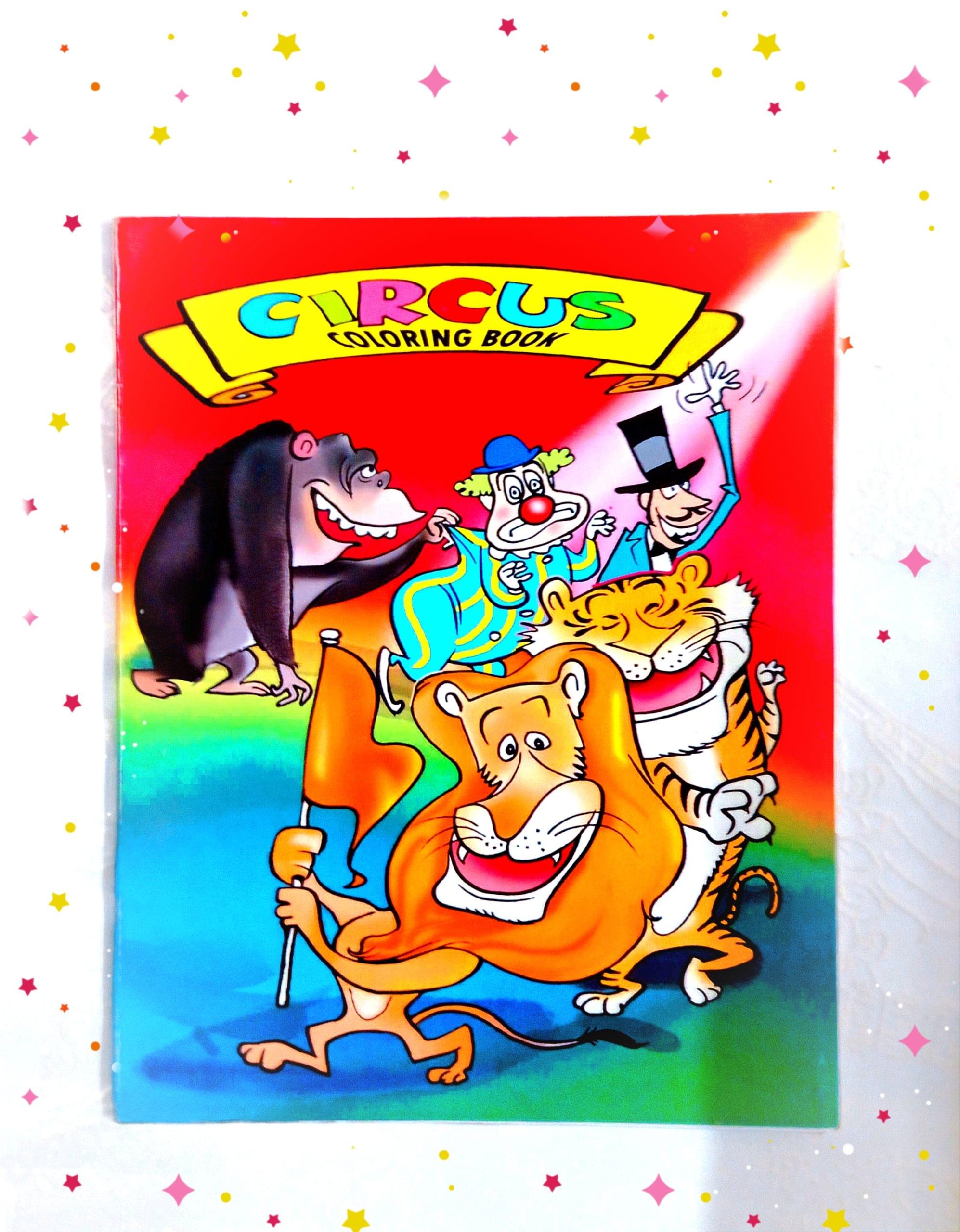 Circus Coloring Book Magic Trick / Circus Drawing Book Magic (Jumbo) 4 1682581029828