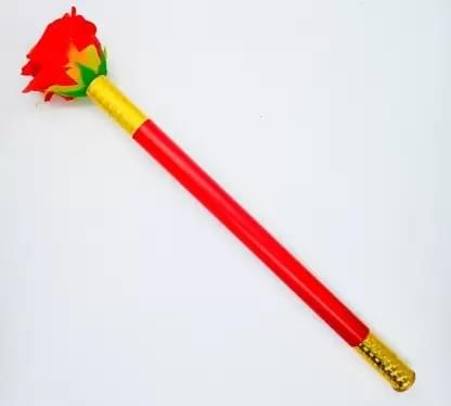APPEARING ROSE RISING WAND MAGIC TRICK / RISING FLOWER STICK MAGIC 4 appear rose3