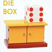 Die Box (Sucker Sliding) Wood / Dice Box 4 Die Box